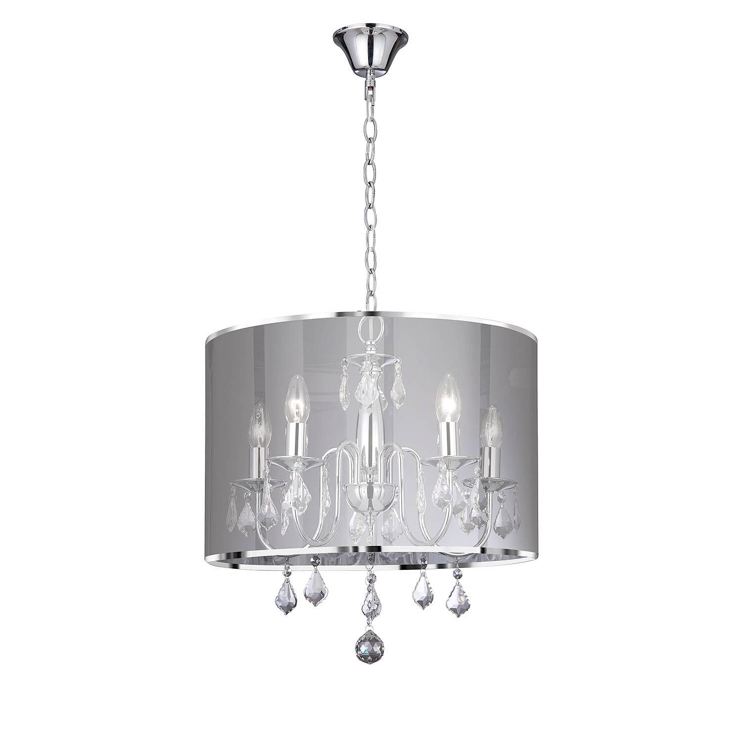 Venetian II Pendelleuchte Polycarbonat Stahl 5-flammig 1