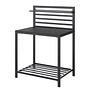 Portol Garden Kitchen Table Aluminium Plastic Black 4