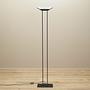 Floor lamp Metal Glass 1970s 1