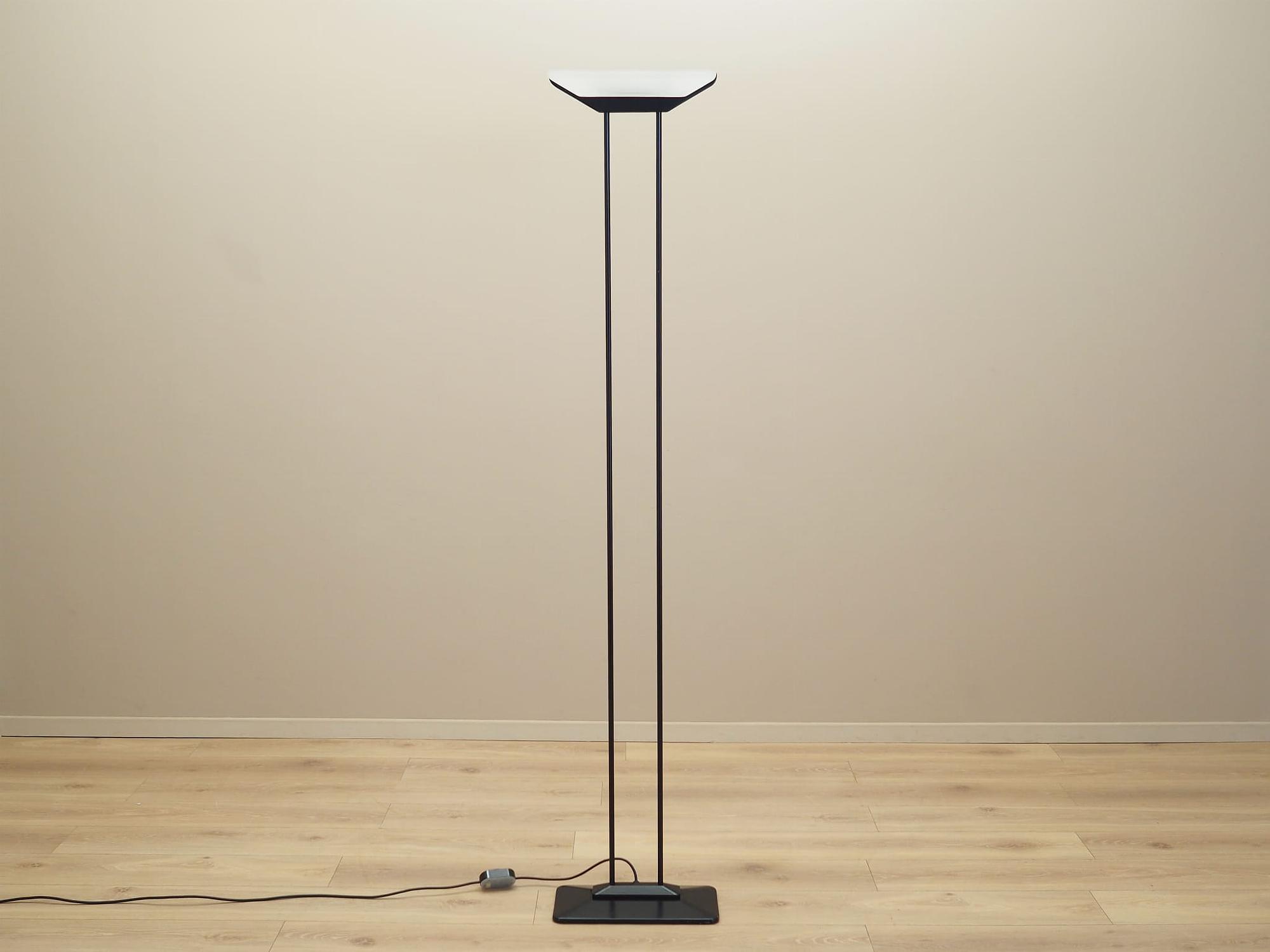 Floor lamp Metal Glass 1970s 1