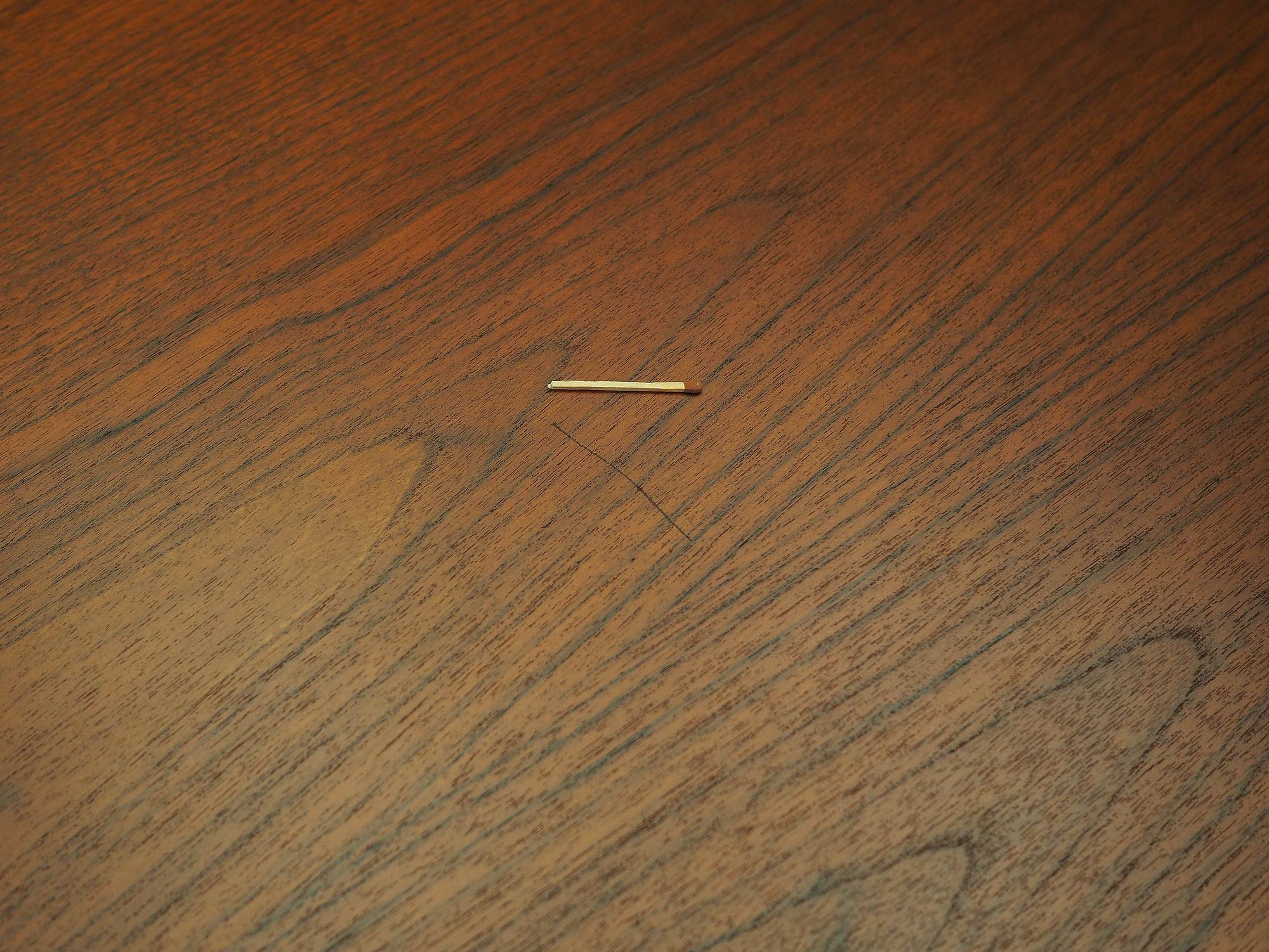 Teak-Schreibtisch Braun 1970er Jahre 9