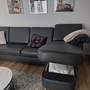Anthracite Leather Sofa 4