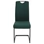 Dining chair Riga set of 2 Emerald green 1
