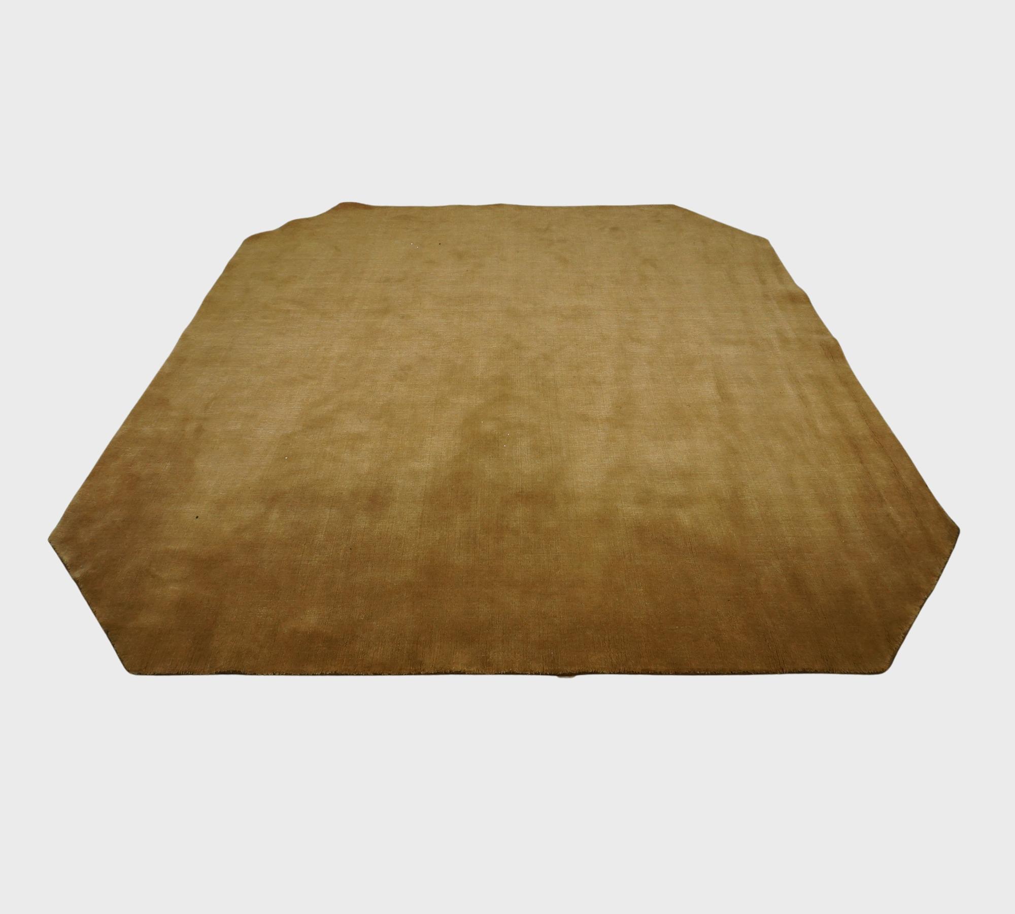 The Moor AP5 Teppich Wolle Brown Gold 6