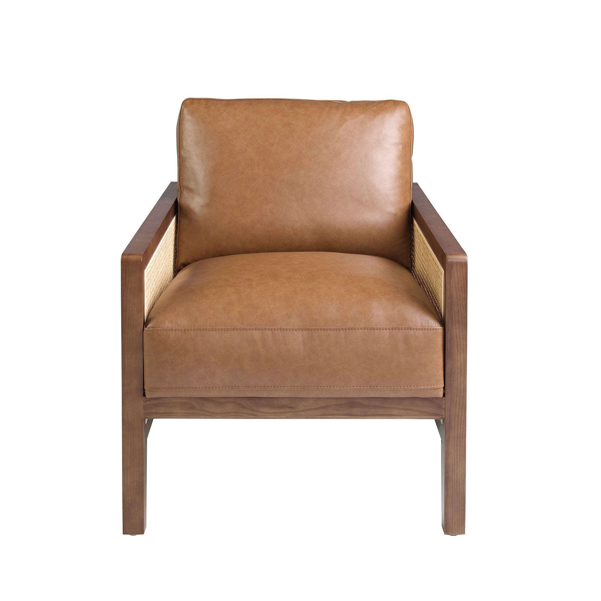 Sessel Leder Braun 1