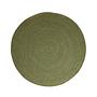 Creu Teppich Runder Synthetik Khaki 150 x 150 cm 0