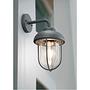 Duero Wandleuchte Klarglas Aluminium 1-flammig Anthrazit 1