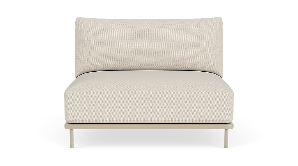 Vincent Outdoor 1-Sitzer Modul Sandshell 0