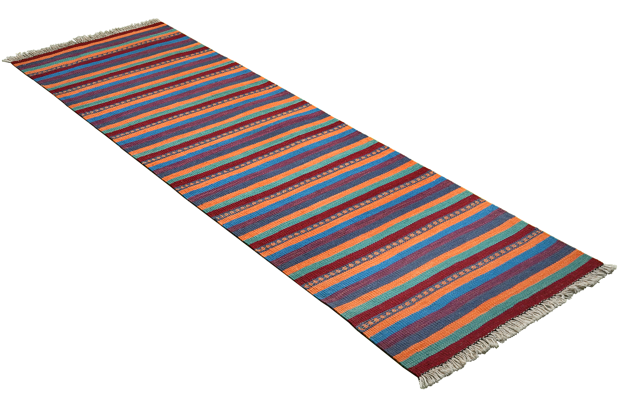 Kilim Gashgai Teppich Mehrfarbig 2