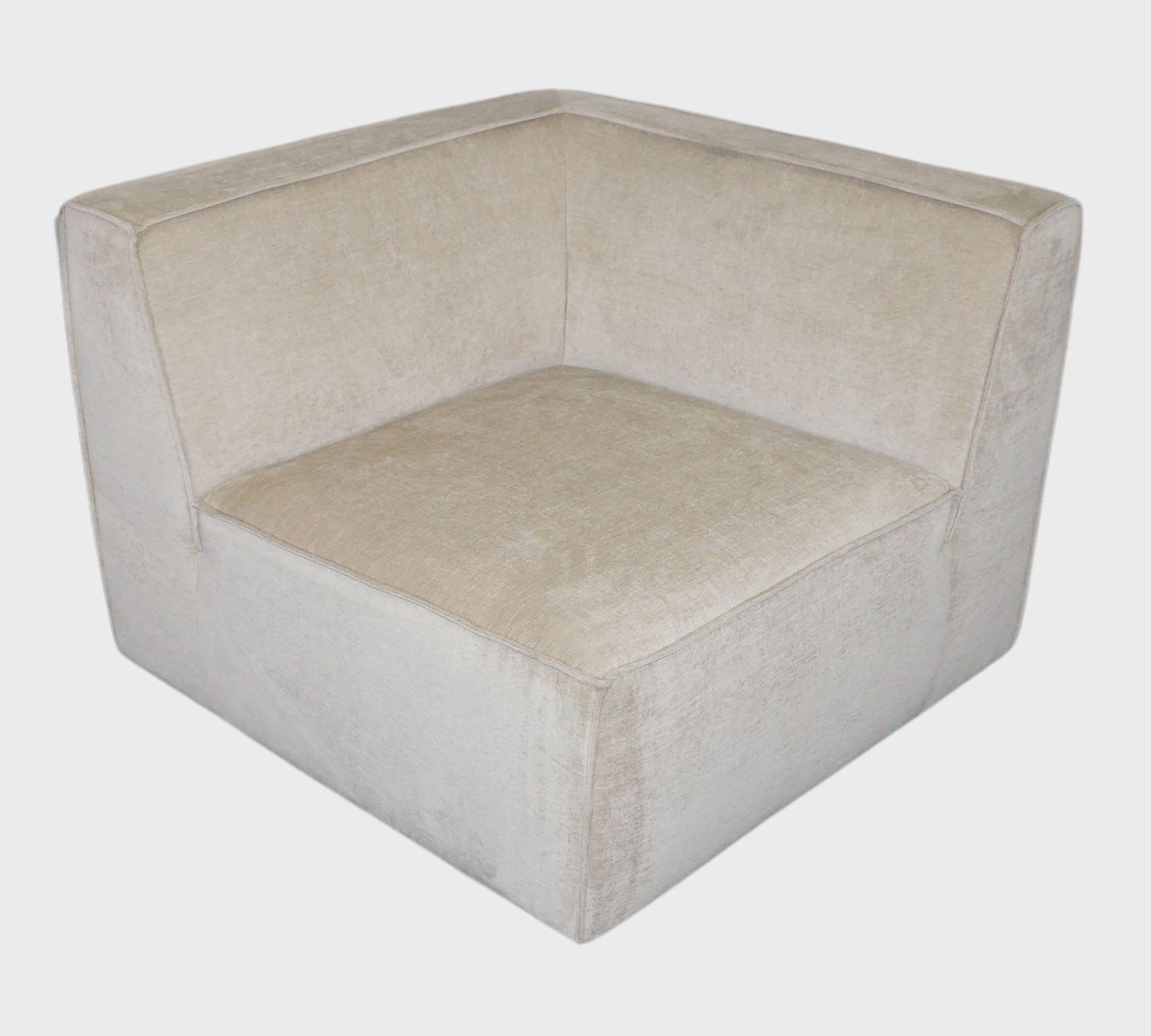 Dane 1-Sitzer Eckmodul Rechts Danny Cream 8