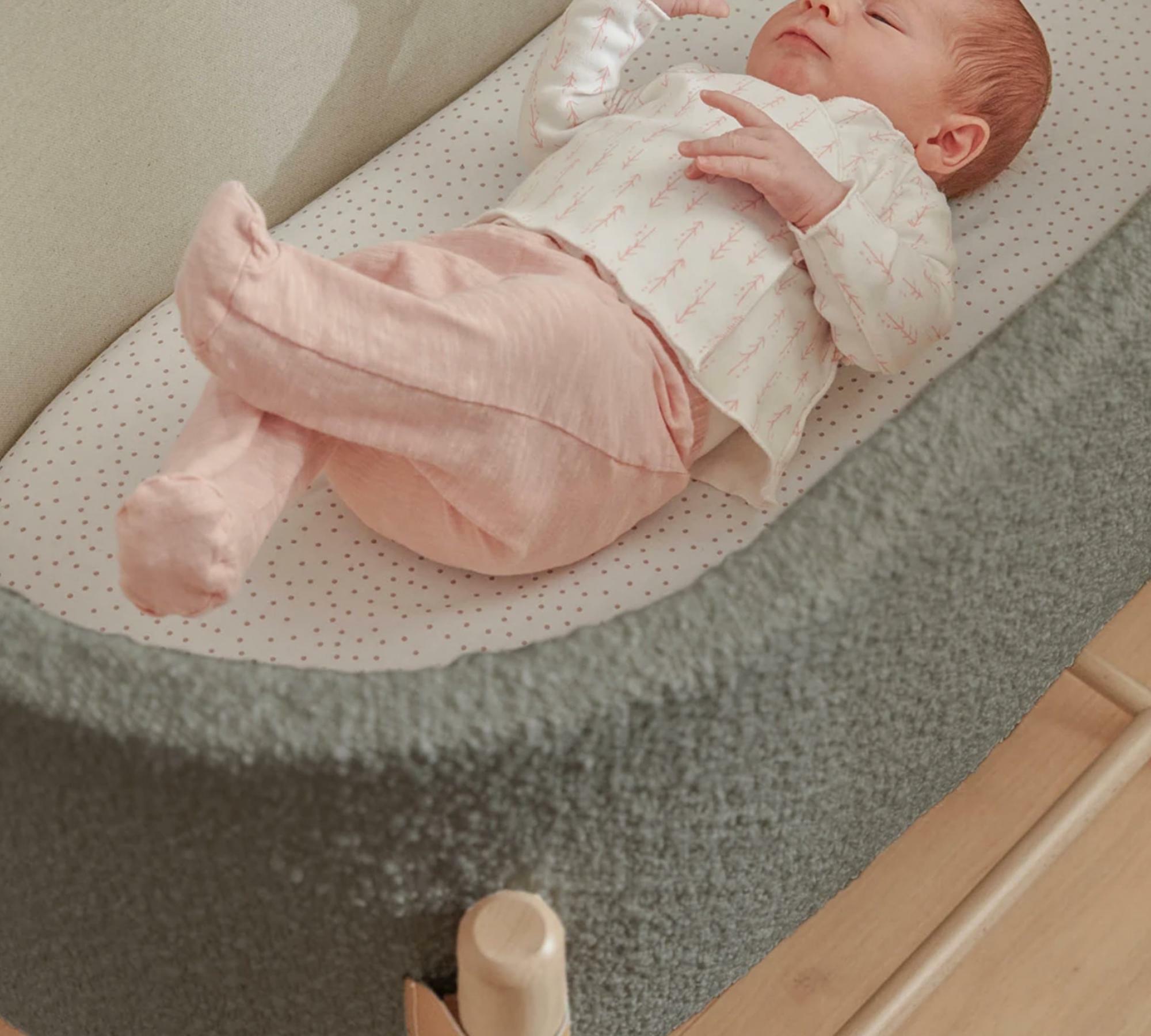 Baby Stubenwagen Shearling Nachhaltiges Buchenholz  5