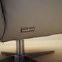 Swiveling armchair leather 1990s 13