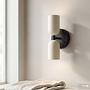 Nimi Battery Wall Lamp 3-Step Dimmer Cream Black 4