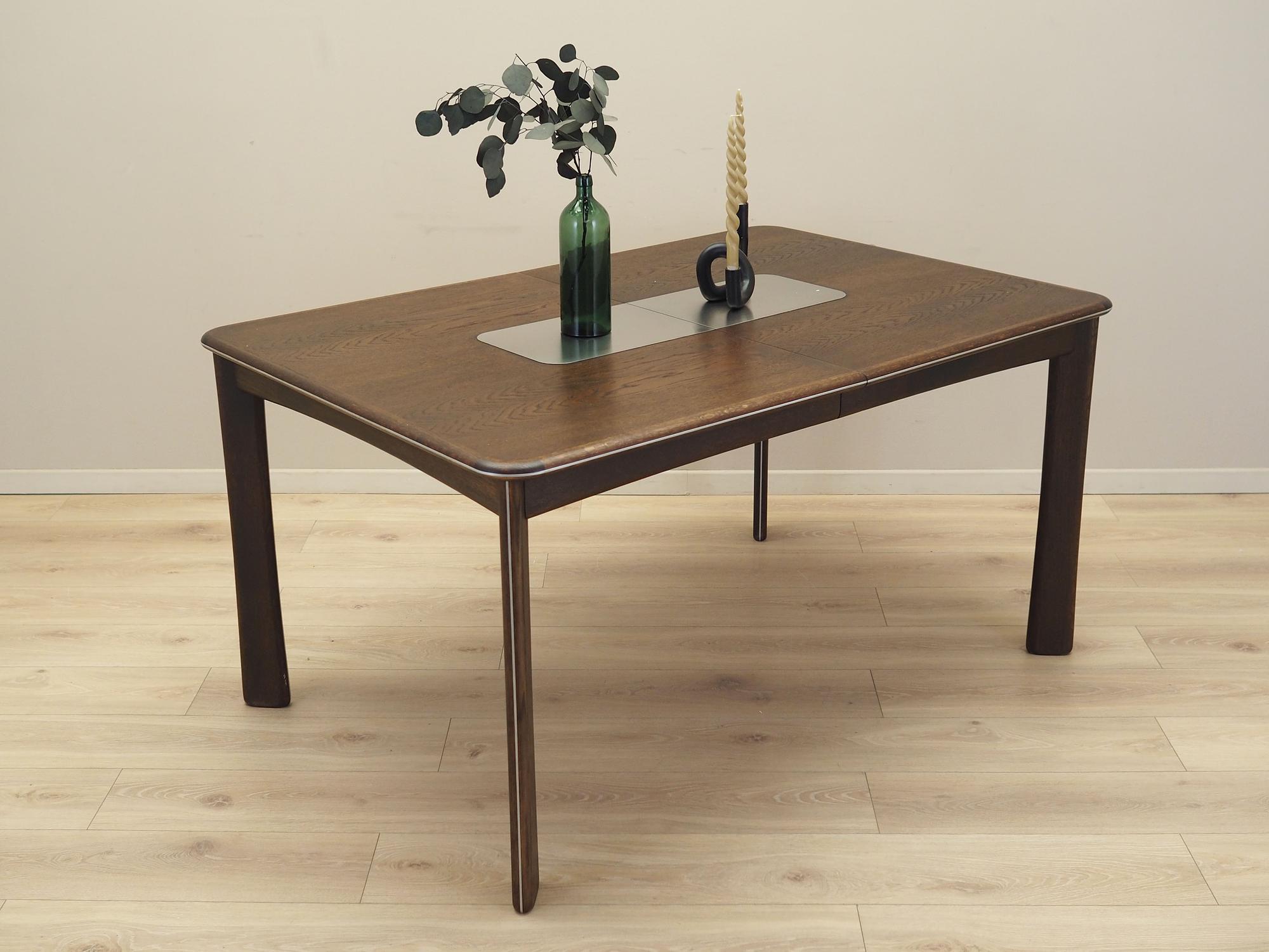 Dining table oak 1970s 5