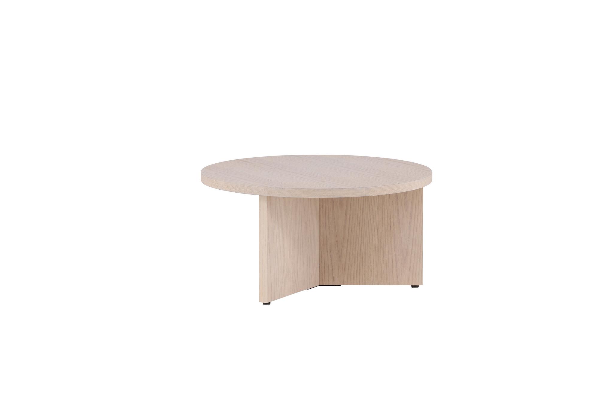 Saltö Coffee table Wood Whitewash Large 0