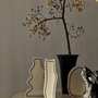 Spun Vase Aluminium Schwarz 5
