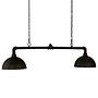 Suspension lamp iron 2-bulb 0