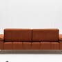 3-seater sofa orange 9