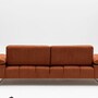 Sofa 3-Sitzer Textil Orange 9