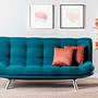 Misa Sofa Bed 3-seater Petrol Green 2