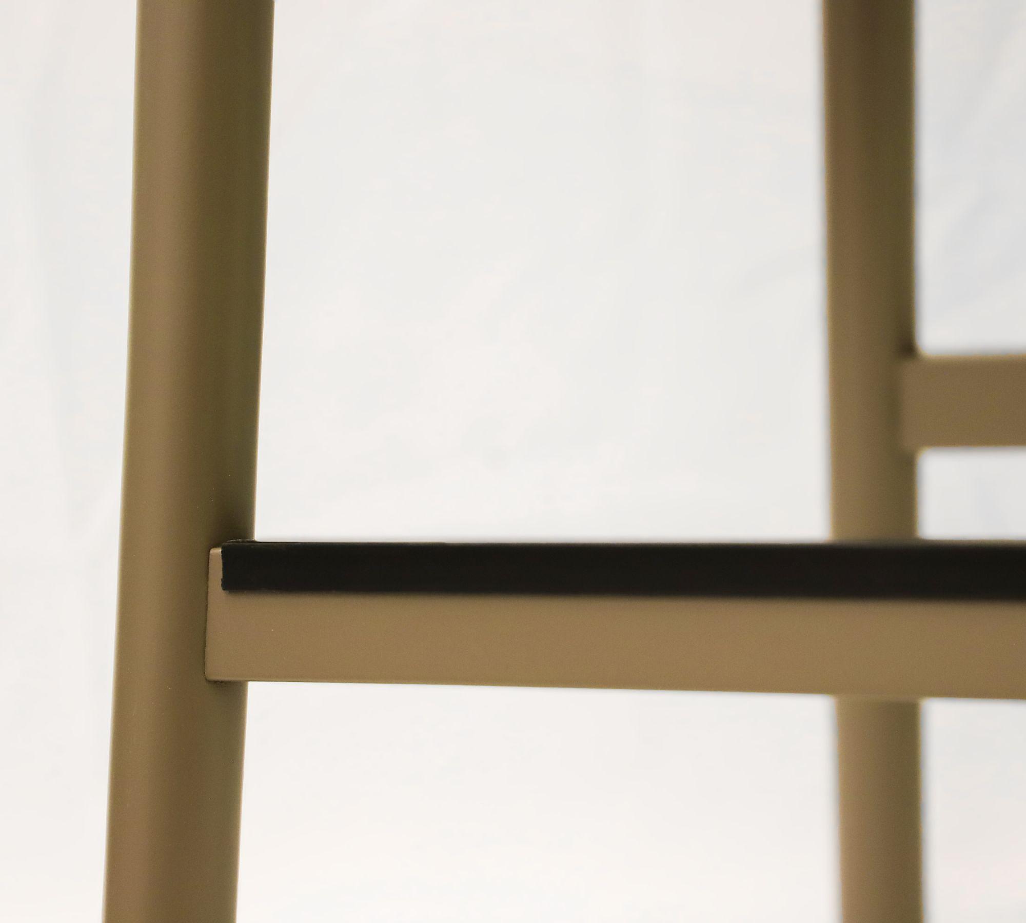 2x Bardot 0036 Wood Barstuhl Holz Leder Braun 6