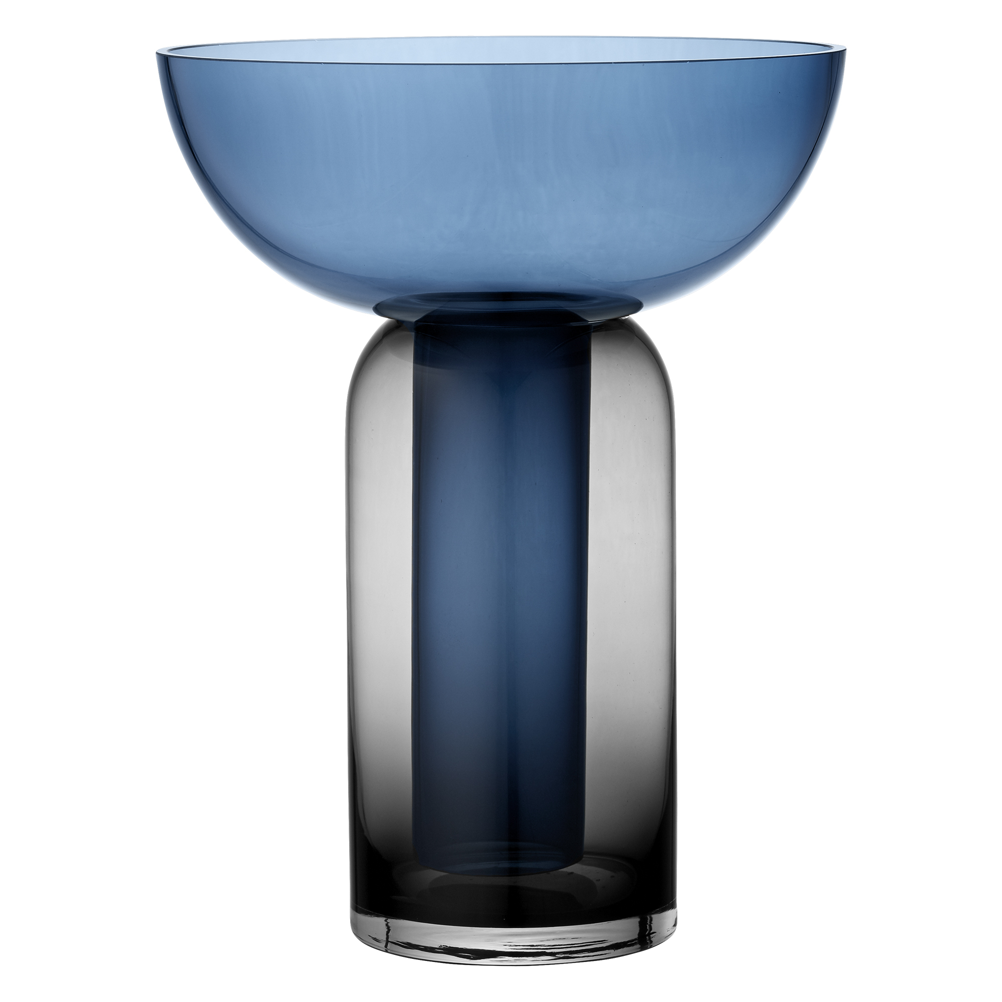 Torus Vase Blau 0