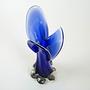 Cobalt vase Murano glass Blue 1960s 5