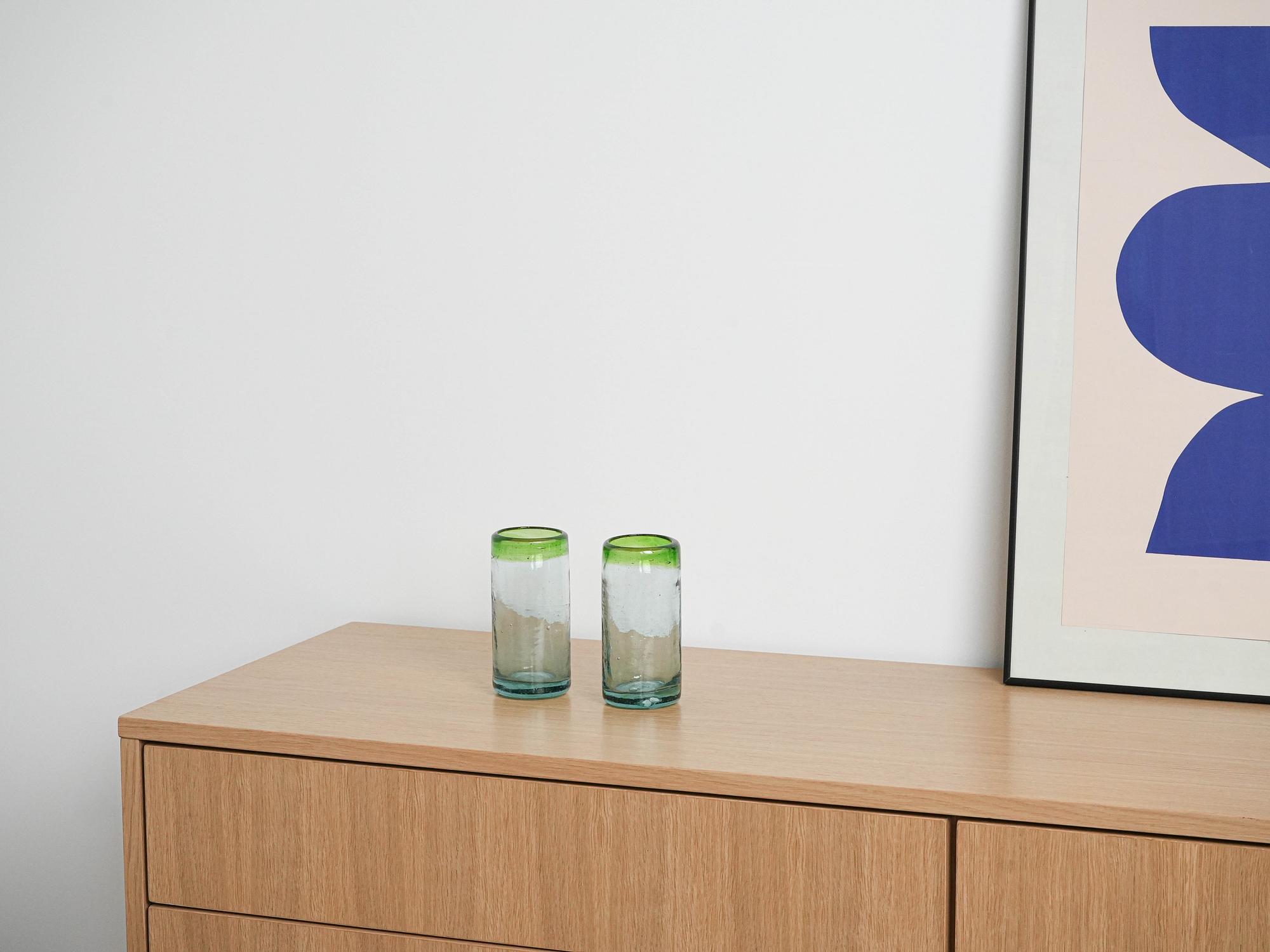 Zweiteiliges Gläserset 1970er Jahre 5