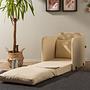Saga Sofa Bed 1-Seater Cream 1