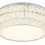 1-Light Klara LED Ceiling Light Glass Iron Ø50cm 3