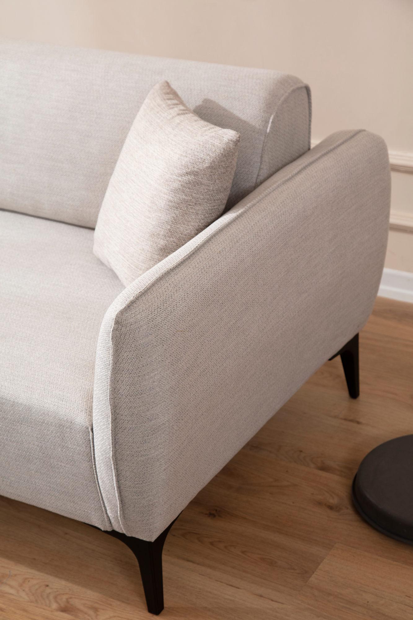 Belissimo Corner Sofa Left White 3