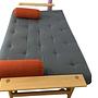 Baldar Schlafsofa Holz Blau 2