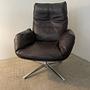 Cordia Lounge-Sessel Leder Puro 602 Braun 0