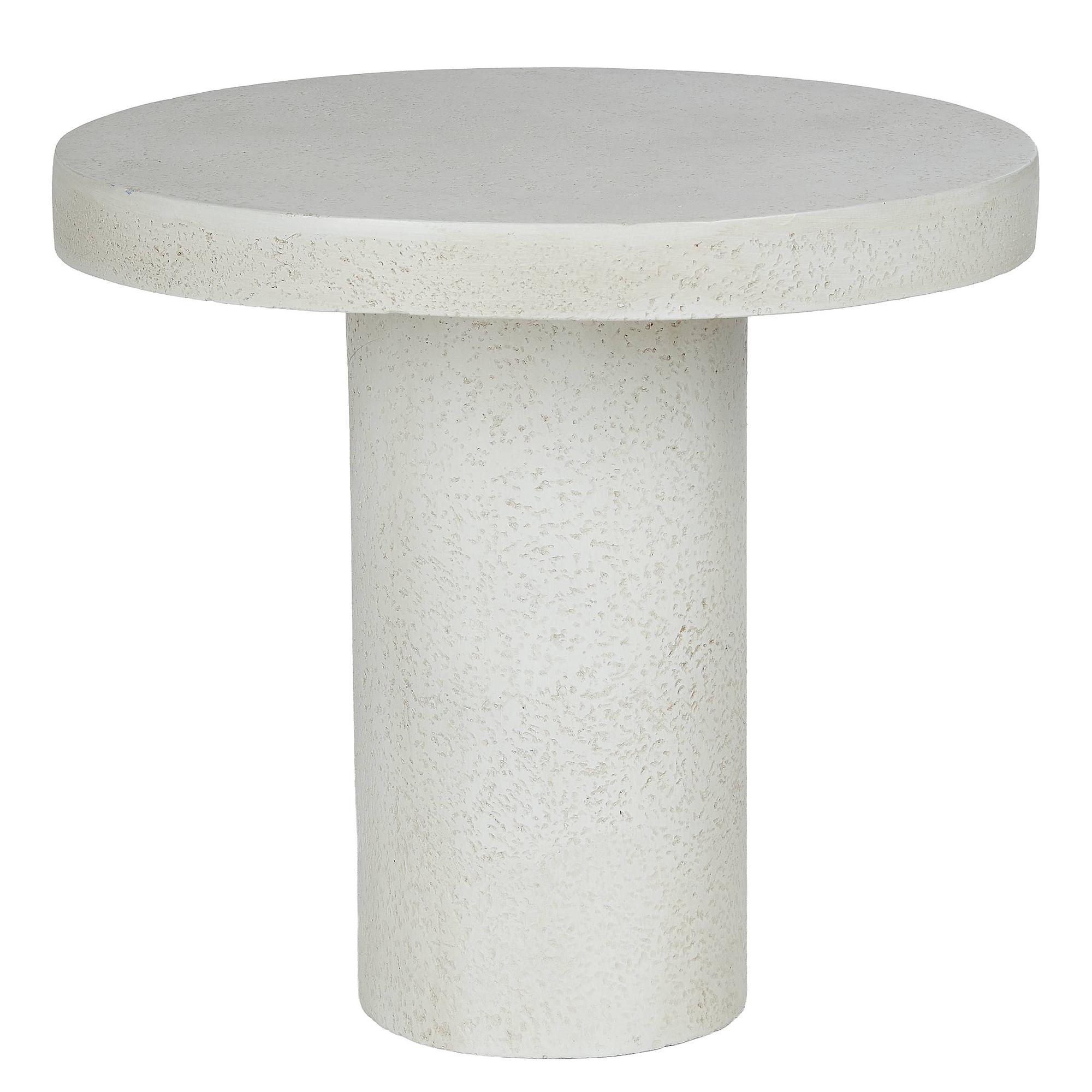 Side table PIECES MGO Ceramic White 46x50x50 0
