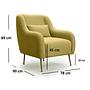 Sevilla Armchair Yellow 3