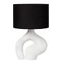 Forma Table Lamp Ceramic White Brown 3