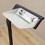 Floor lamp metal glass 1990s 5