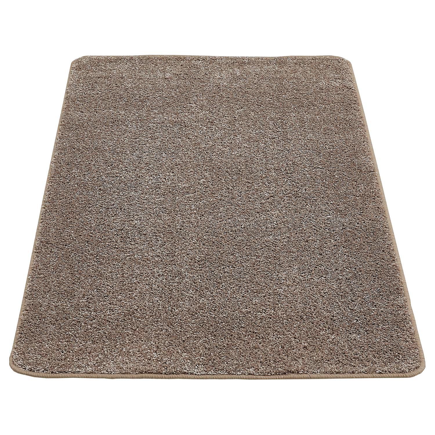Parla Kurzflorteppich Polypropylen Taupe 57 x 110 cm 3