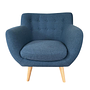 Anne Armchair Olena Midnight Blue 0