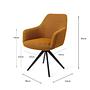 Hiroo Dining Chair Groovy Garam 4