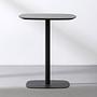 Bistrotisch Finse Metall Eiche Schwarz 3