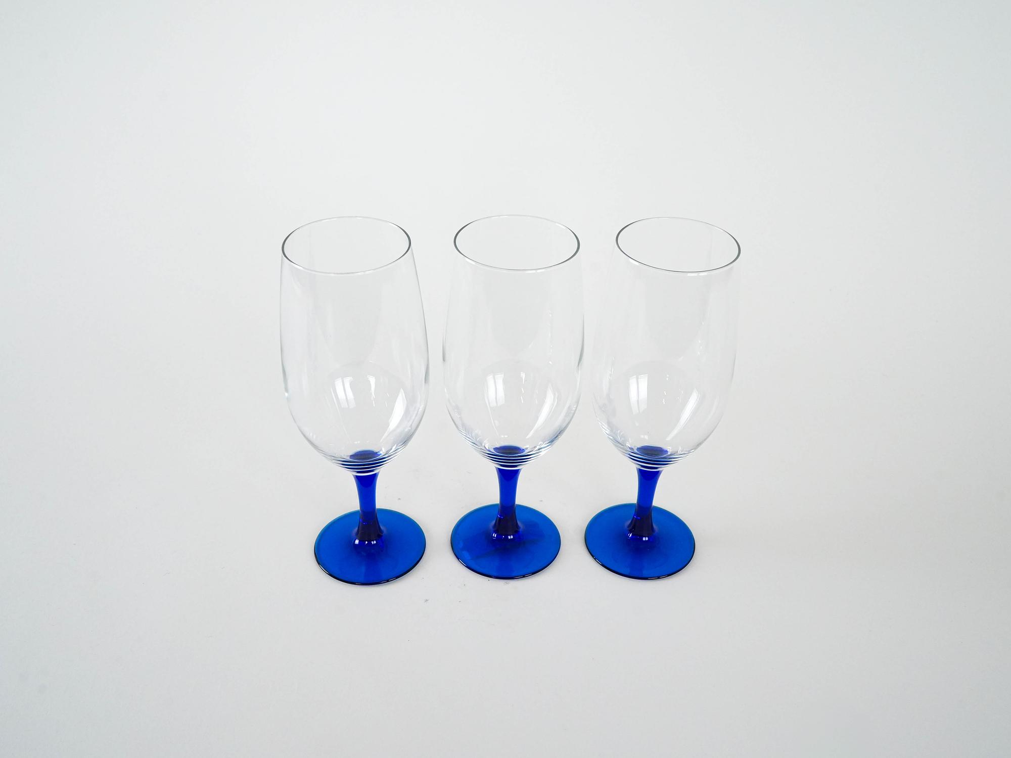 3x Glasses Blue 4