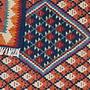 Kilim Senneh Teppich Mehrfarbig 4