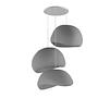 3-Flammig Wabi Sabi Kanso Beams Pendelleuchte Beton Grau 6