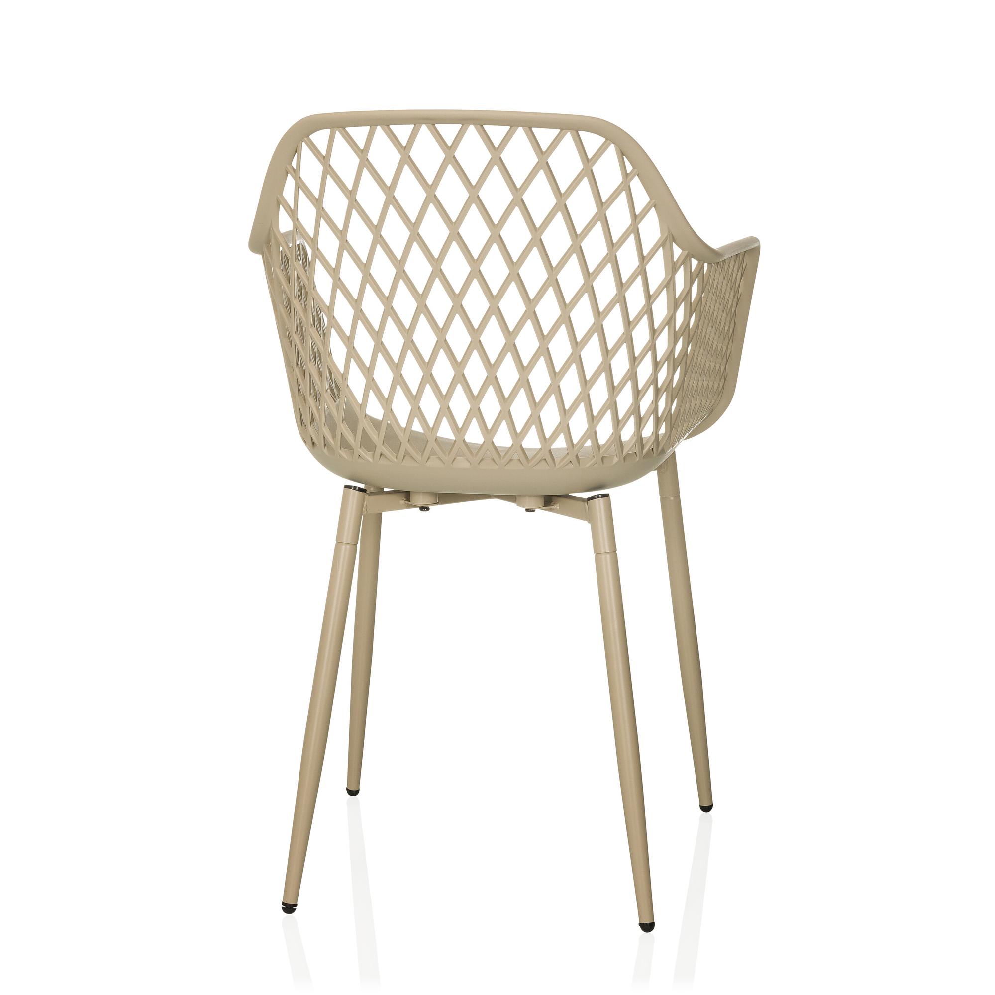 Begio L Armlehnstuhl Beige 8