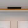 LED wall light 1-light steel pine wood solid 1