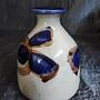 Vintage 82-12 Vase Keramik Blau 1