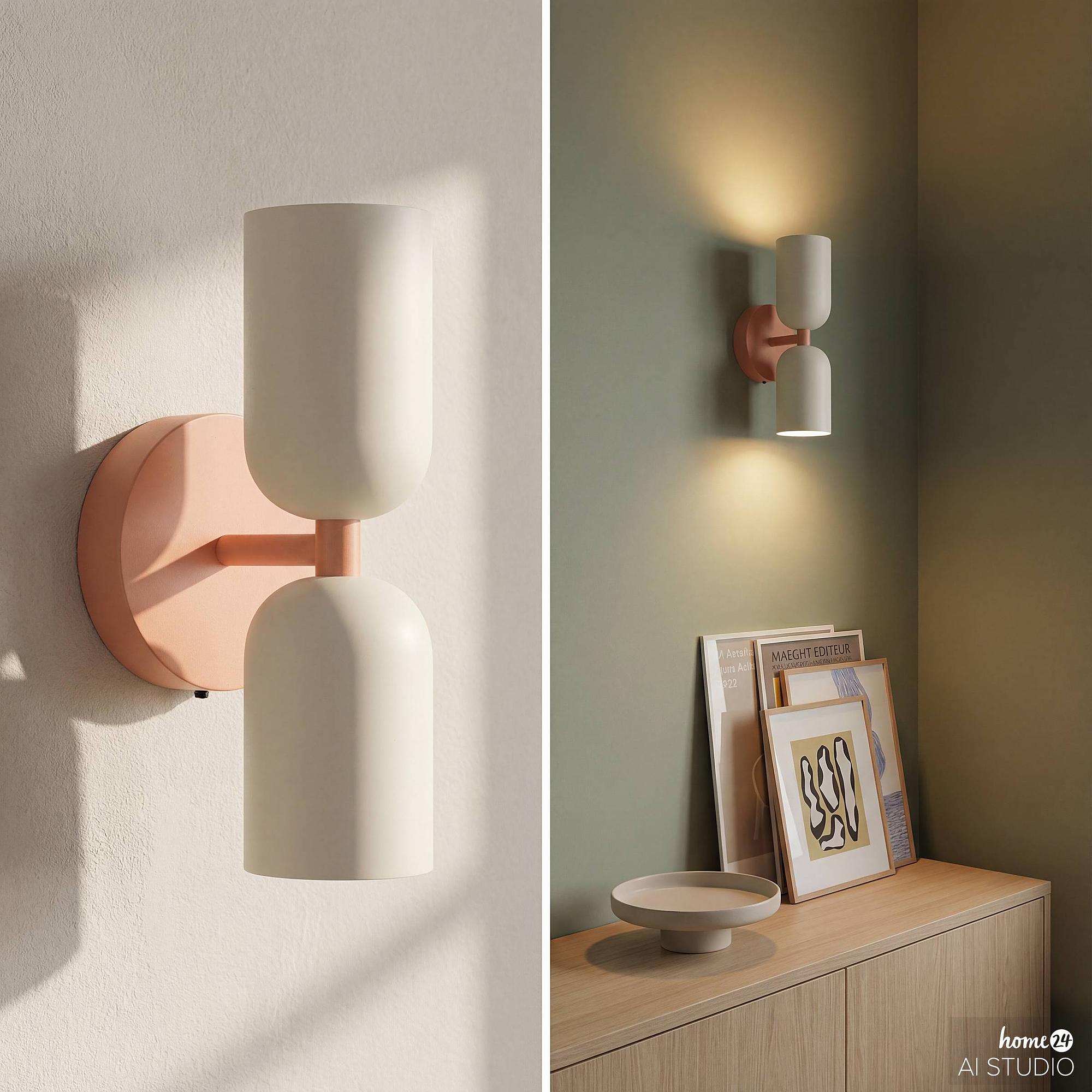 Nimi Akku-Wandleuchte 3-Stufen-Dimmer inkl. Fernbedienung 2