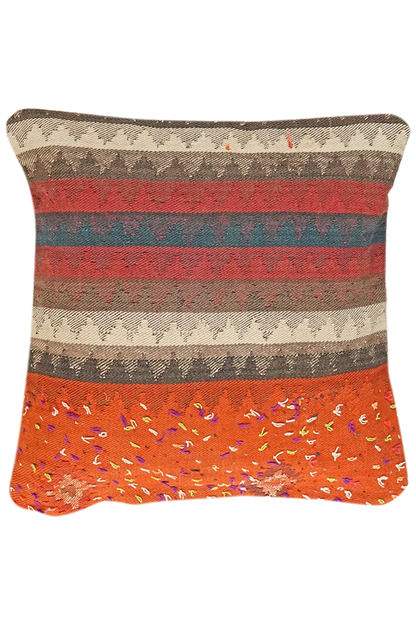 Kilim Kissenbezug Mehrfarbig 3