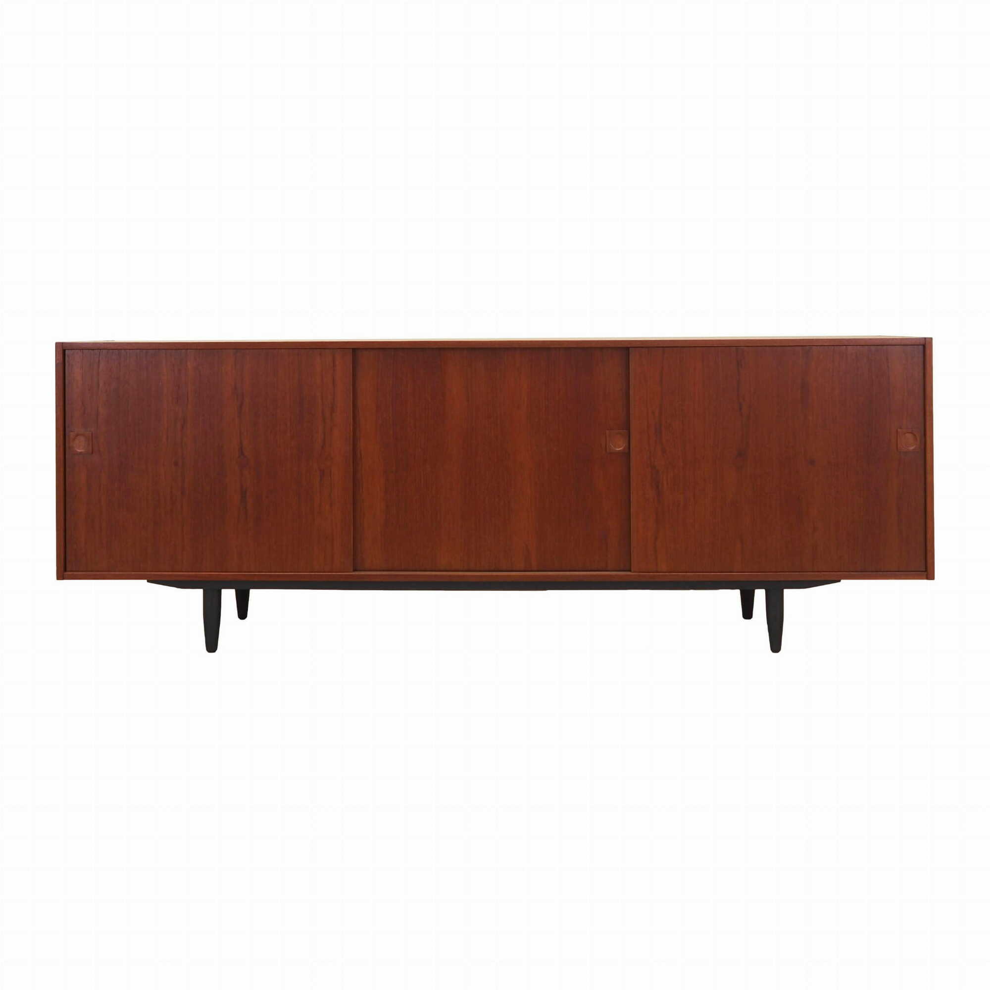 Vintage Sideboard Teak wood Brown 1970s 0